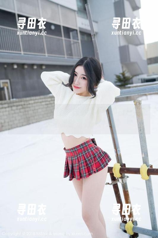 MiStar魅妍社 - 程小烦不烦的白色姿态，无圣光时是另一种轻柔