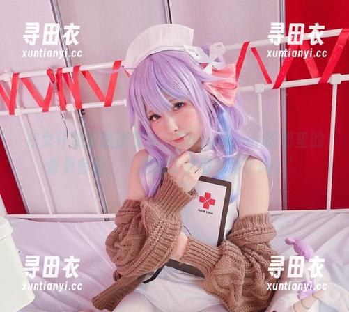 在女仆装里的诺艾尔，SayoMomo原图里的背景音是：‘是我让你们心动了吗？’