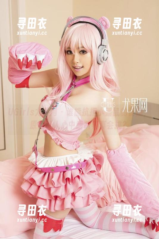 UGirls尤果网-小潘鼠 UGirls尤果网 - 谁能抗拒小潘鼠的长腿,原图让人心中暗叫着真会挑?
