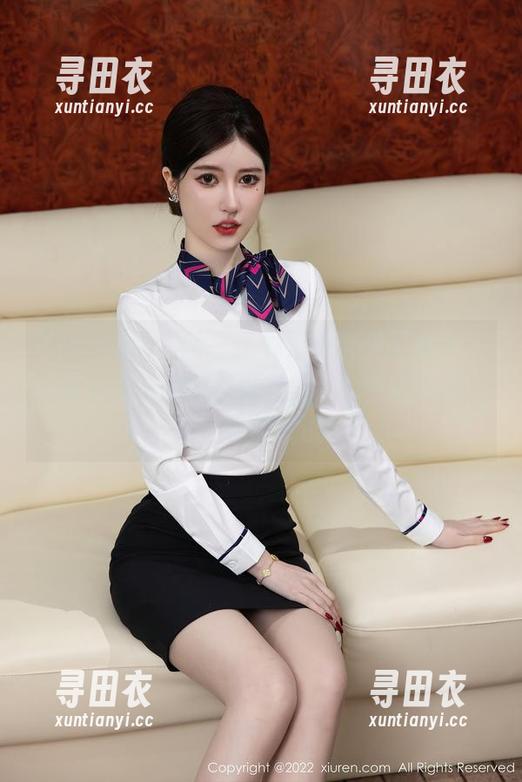 Xiuren秀人网 - 王俪丁小宝贝又来了，白衬衫冲击我的壁纸审美，心中默默想：自己也想试试！