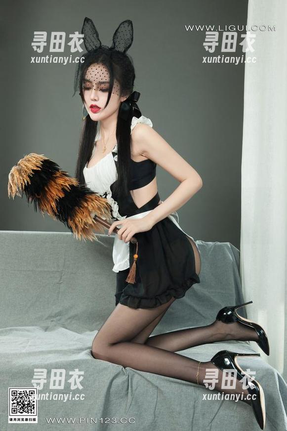 丽柜 - 原图走起：然然，仿佛随时随地都把你放在女神的光环下，心服口服。