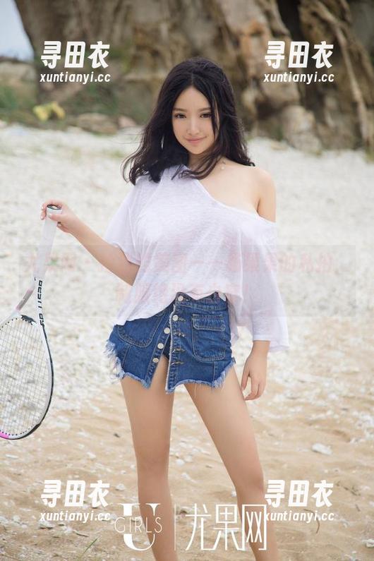 尤果网-杨果果 尤果网 - 捡到的美图——杨果果的私拍,制服绝没有白穿!