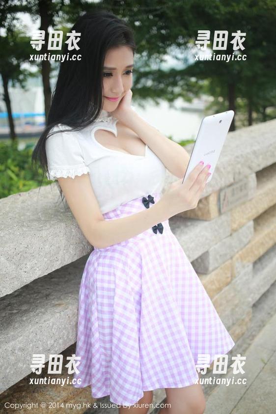 美媛馆 - 于大小姐Ayu的私房美图，分明是一位天使在撒娇！