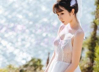 镜酱独家精选：2B白色婚纱，感觉像是在云端舞动